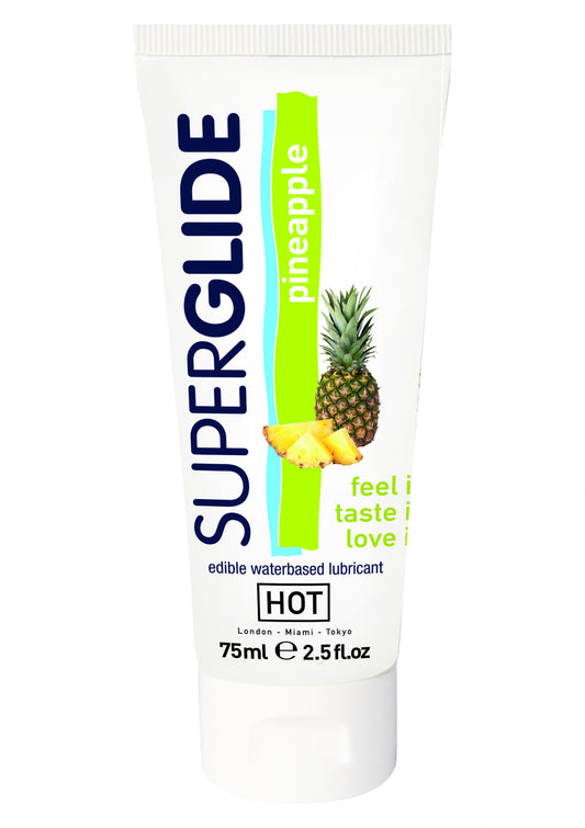 Lubrificante intimo commestibile Edibles Superglide Lube 75ml pinapple