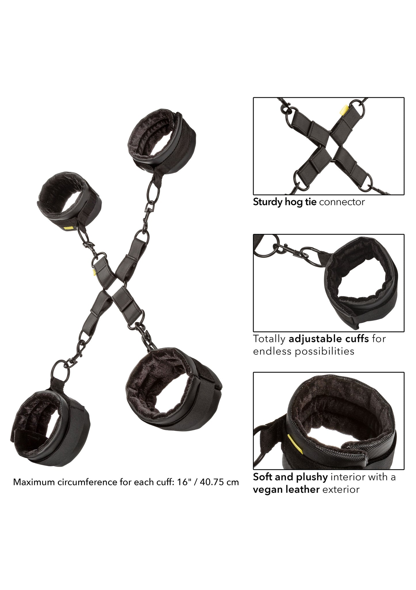 Kit 4 manette cavigliere Boundless Hog Tie