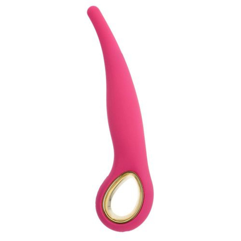 Vibratore dildo vibrante anale vaginale ricaricabile in silicone anal slim plug