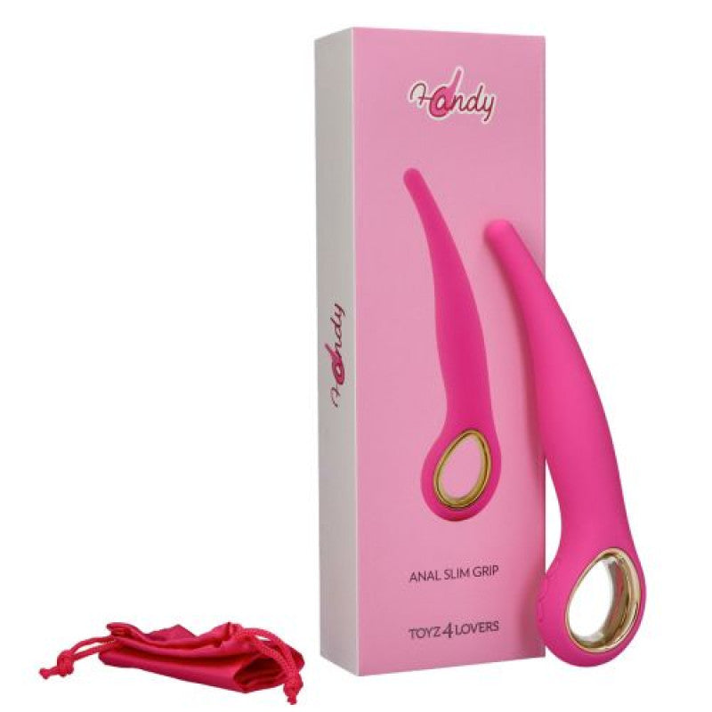 Vibratore dildo vibrante anale vaginale ricaricabile in silicone anal slim plug