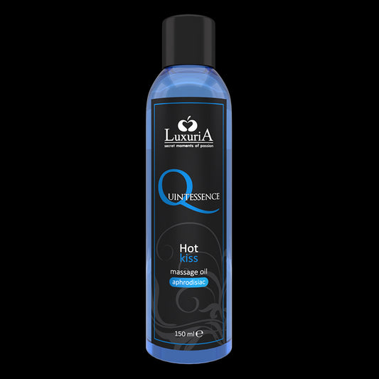 Olio per massaggi erotici di coppia Quintessence Hot Kiss