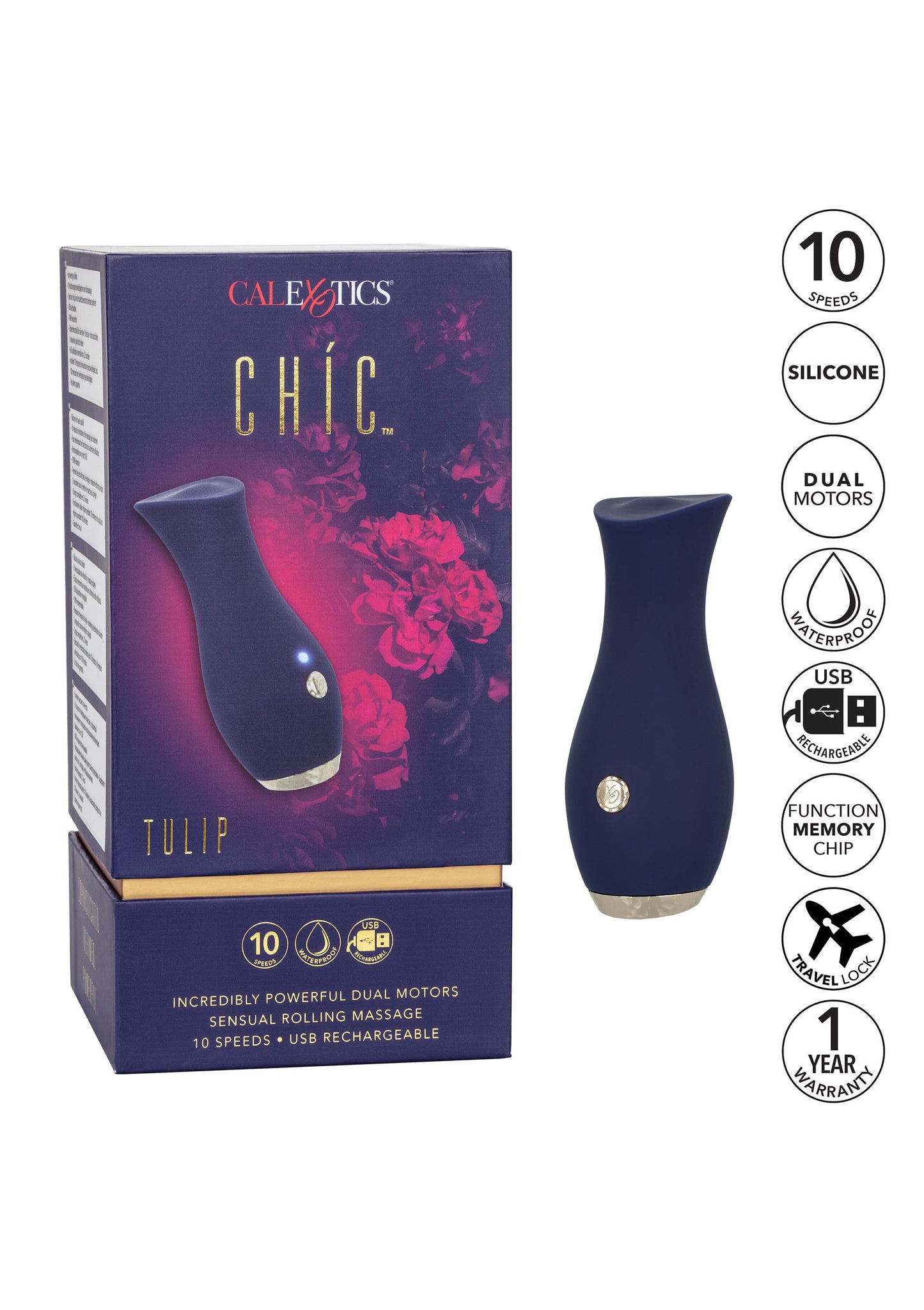 mini vibratore Chic Tulip