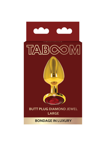 Fallo anale Butt Plug With Diamond Jewel L