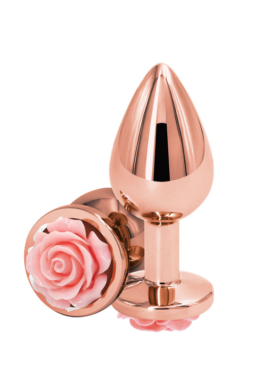 Plug anale Rose Buttplug pink Medium