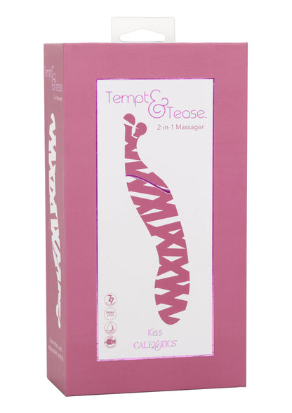 Vibratore doppio vaginale clitoride Tempt And Tease Kiss