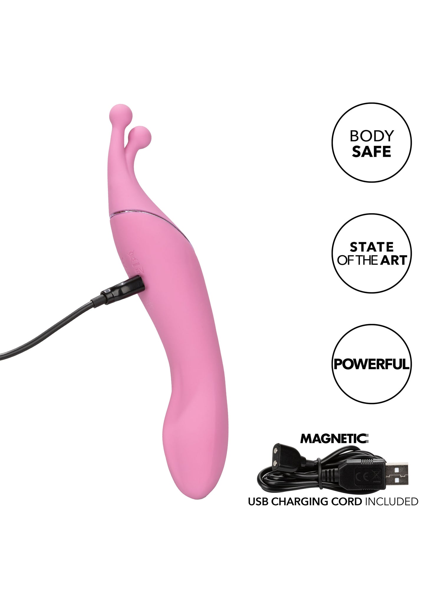 Vibratore doppio vaginale clitoride Tempt And Tease Kiss