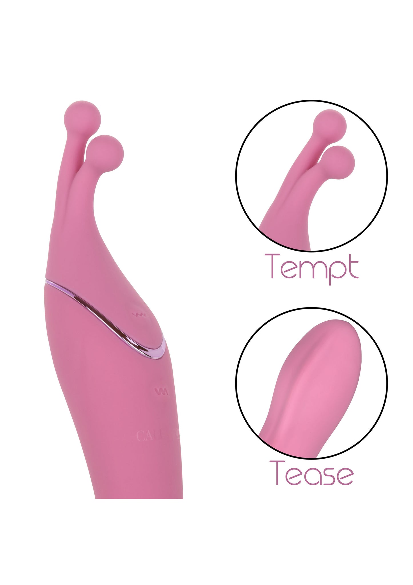 Vibratore doppio vaginale clitoride Tempt And Tease Kiss