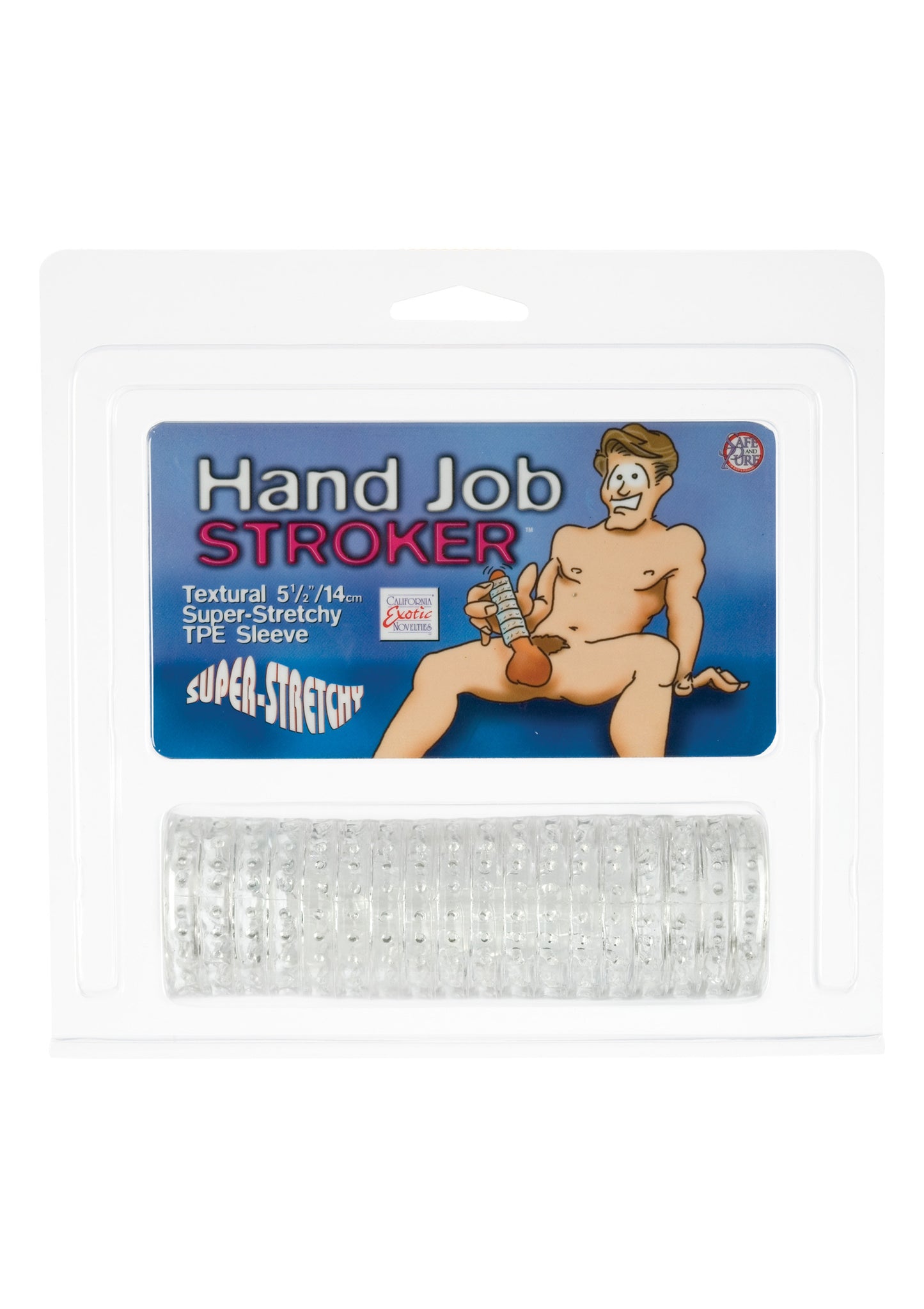 Masturbatore Hand Job Stroker Clear