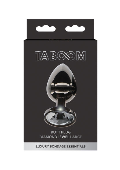 Dilatatore anale Butt Plug With Diamond Jewel L