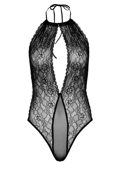 Body Deep-V Lace Teddy