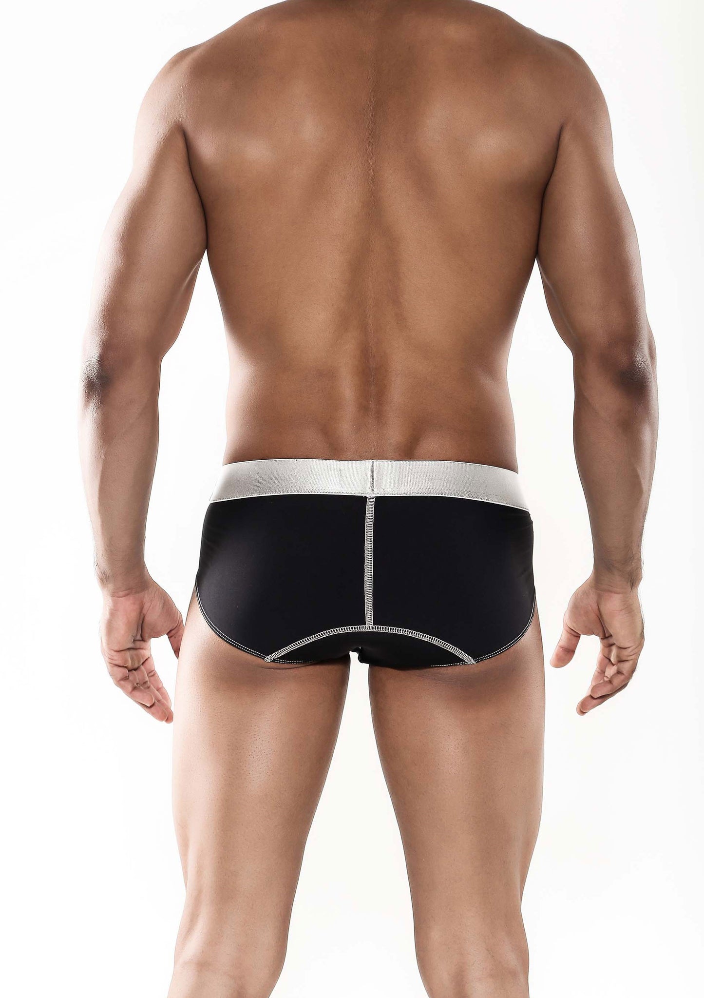 Boxer nero MaleBasics Microfiber Brief