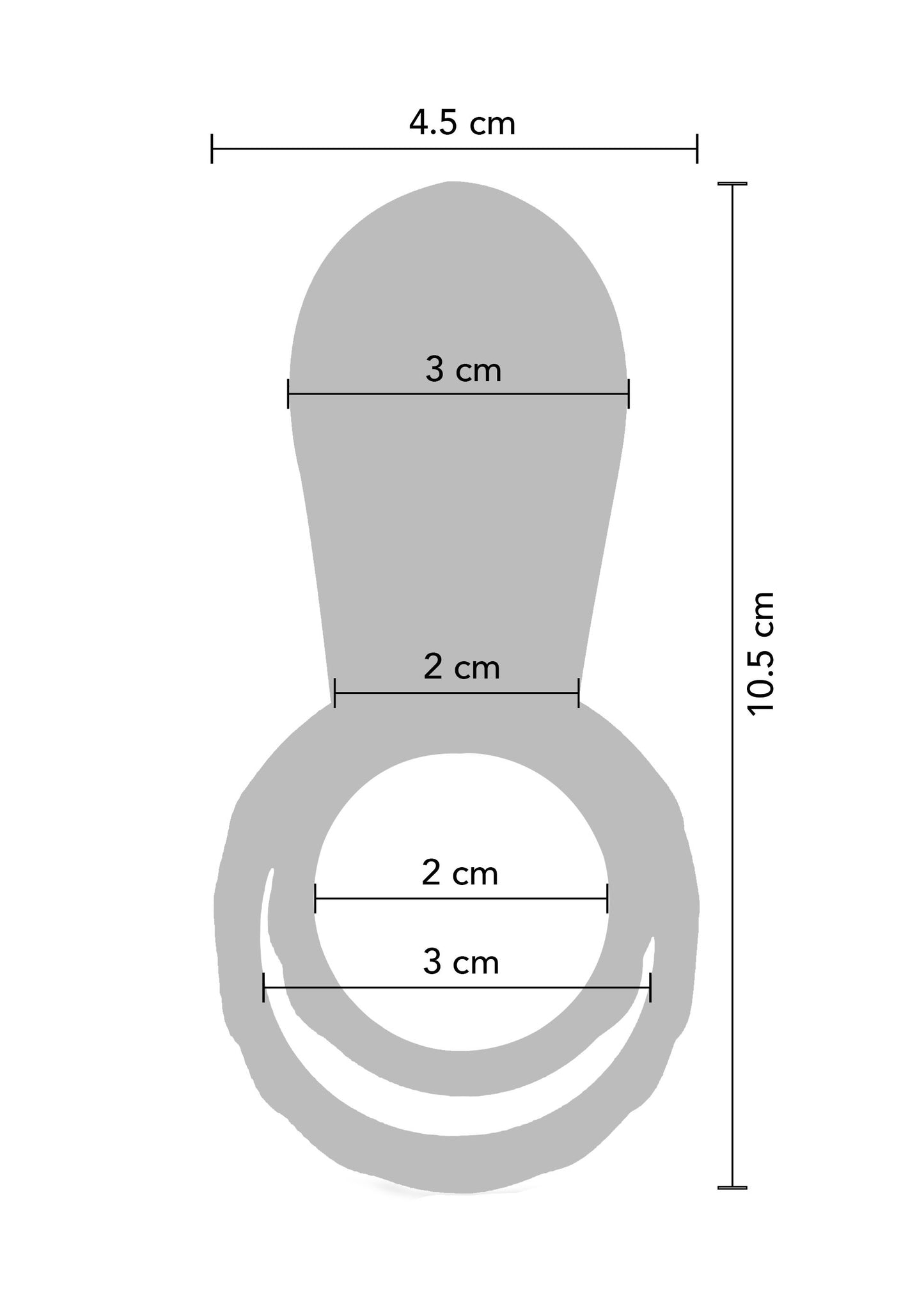 Anello fallico vibrante Couples Stimulator Ring