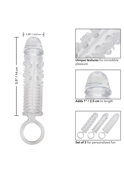 Set  Guaina trasparente 3 pcs