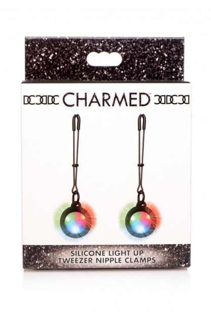 Morsetti capezzolo con Luci LED Tweezer-Charmed