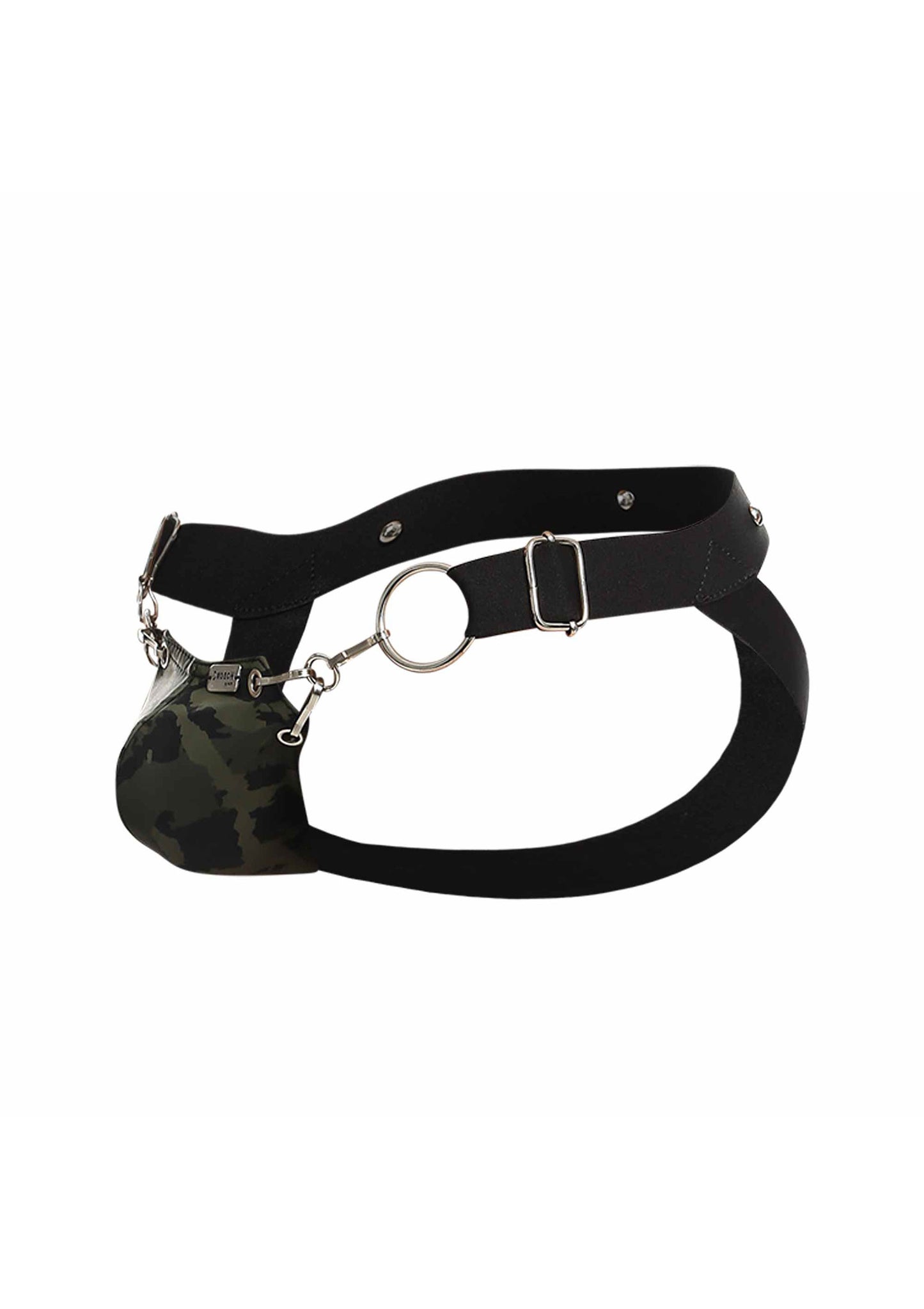 Perizoma uomo verde militare DNGEON Snap Jockstrap