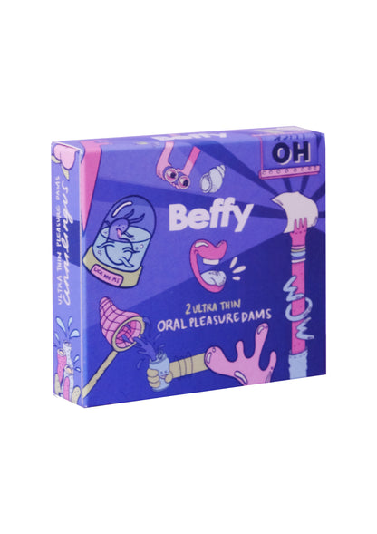 Barriera orale oral beffy dam dental 2pz