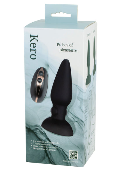 Plug con vibrazione Kero Pulsating Buttplug