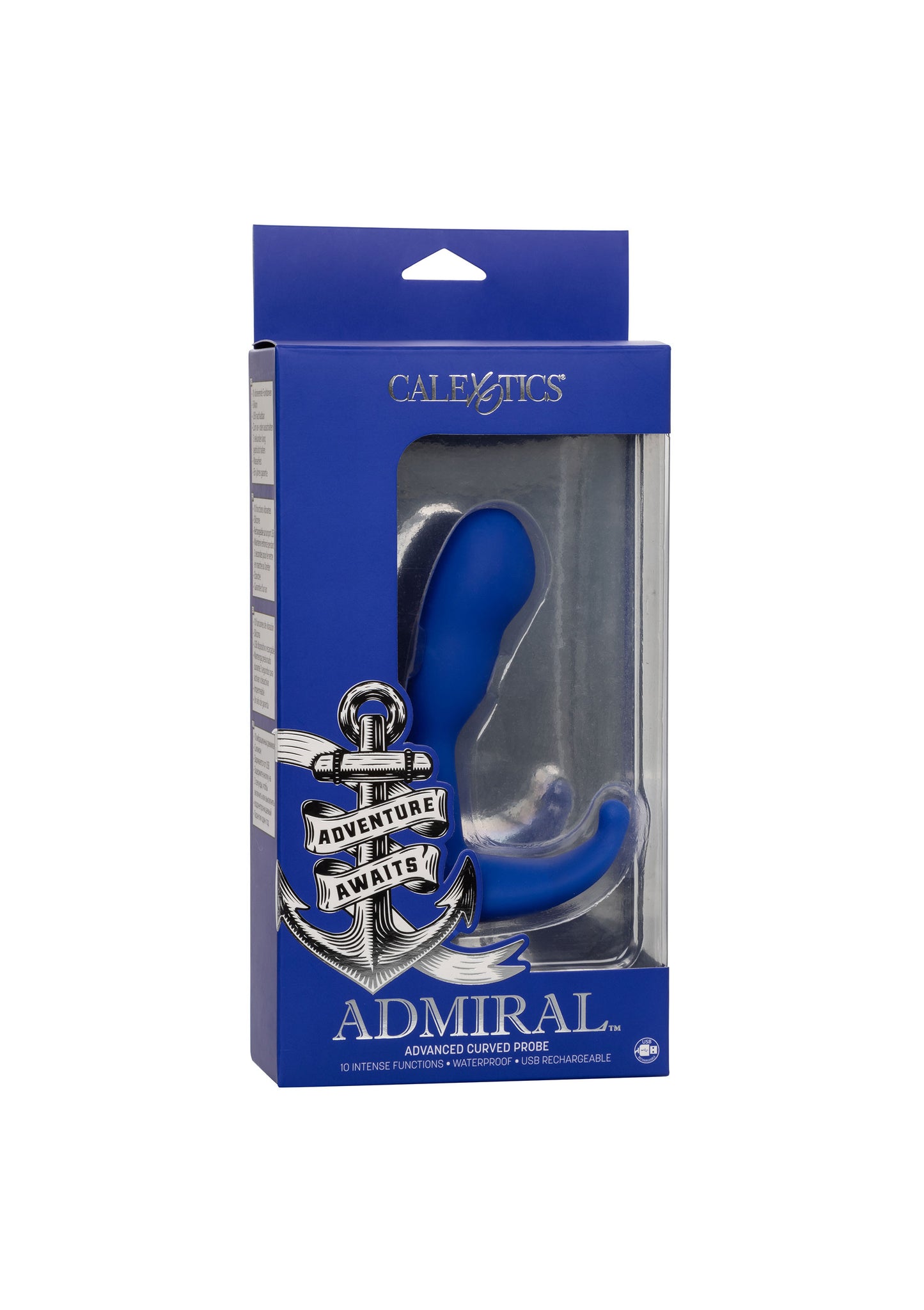 Vibratore prostata Admiral Advanced Curved Probe