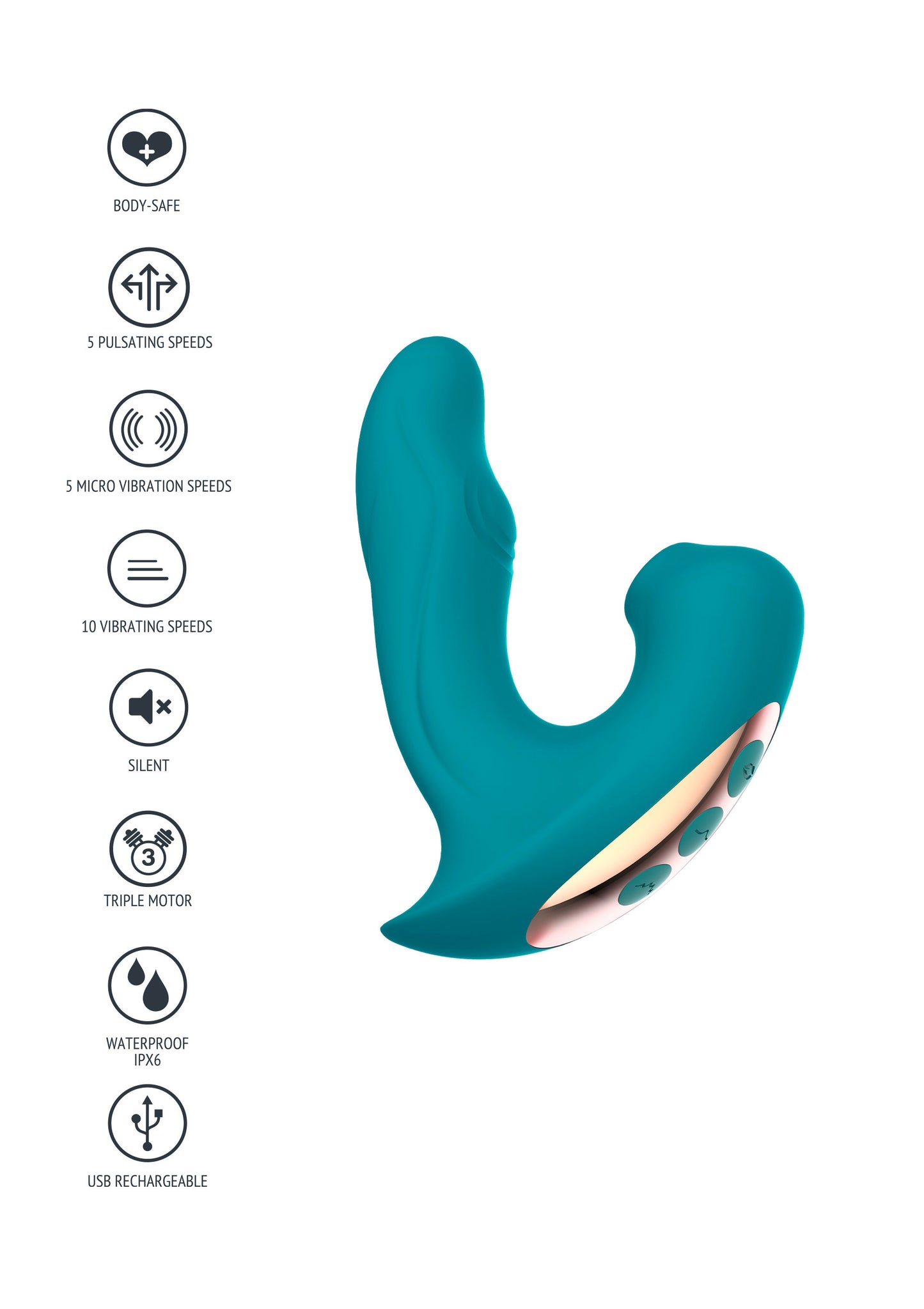 Vibratore stimolatore vaginale Eternal Love Vibe Stimulator