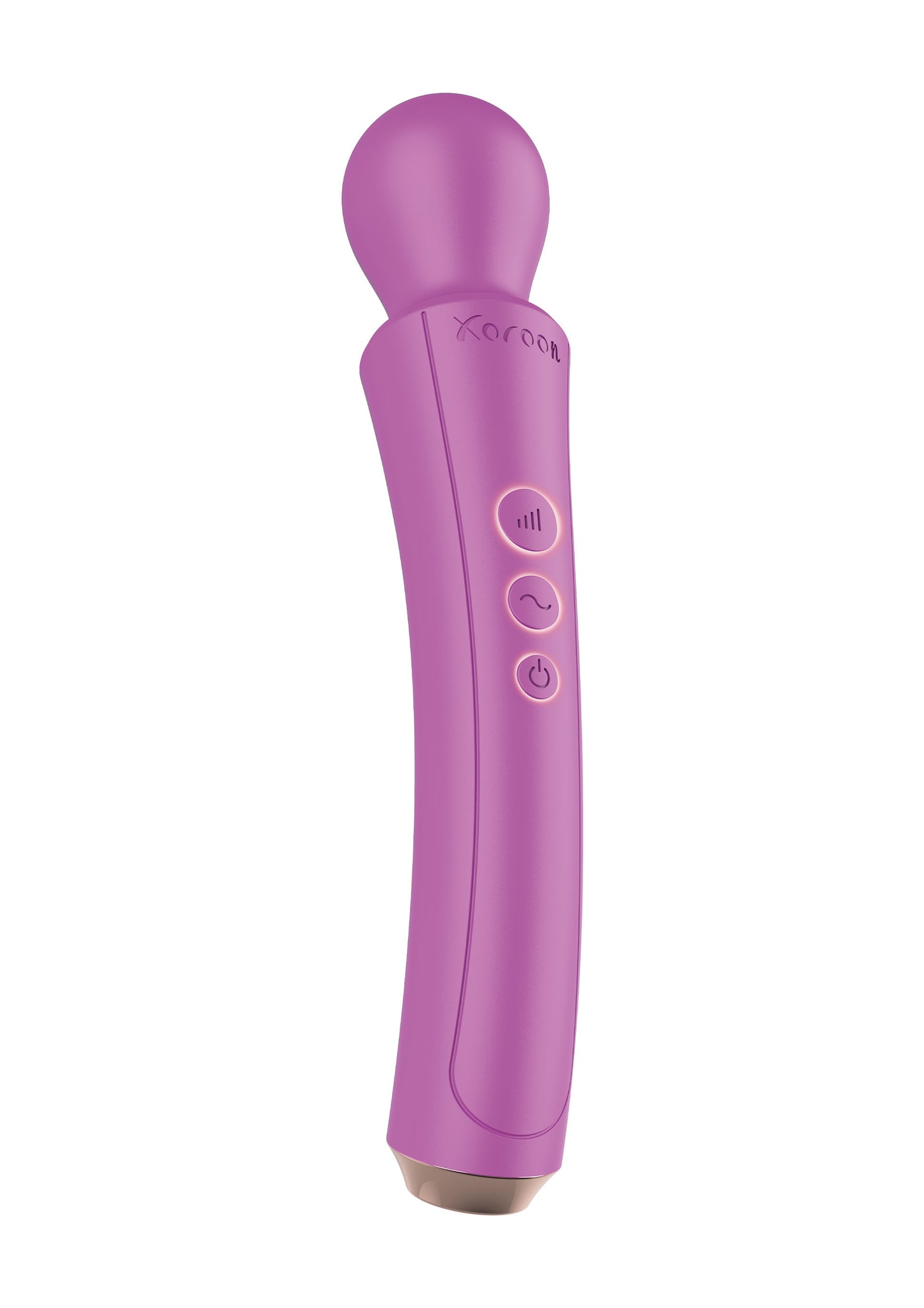 Massaggiatore wand ricurvo fucsia The Curved Wand