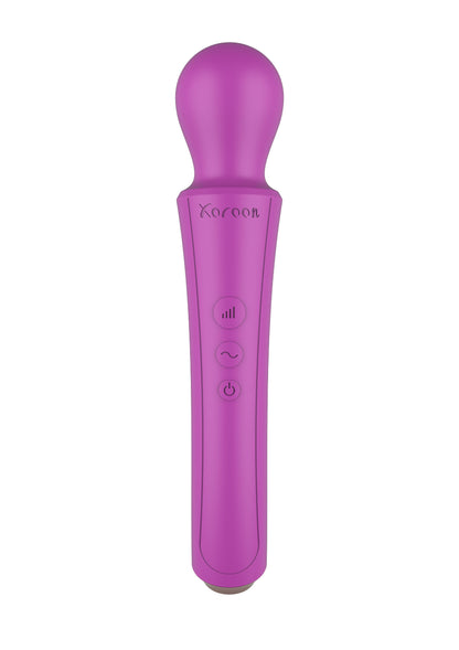 Massaggiatore wand ricurvo fucsia The Curved Wand