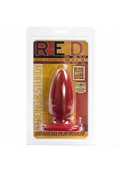 Plug anale grande Butt Plug - Large - Red