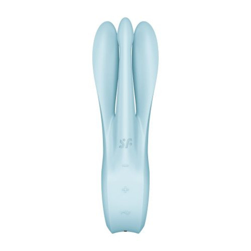 Vibratore Satisfyer threesome 1 blue