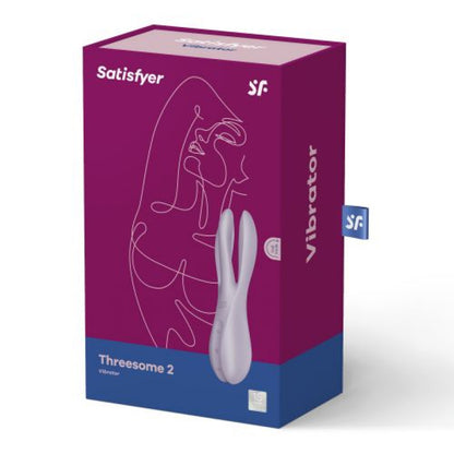 Vibratore Satisfyer threesome 2 Viola