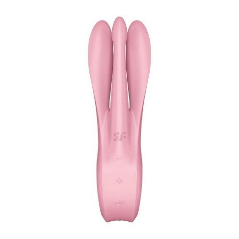 Vibratore Satisfyer threesome 1 rosa