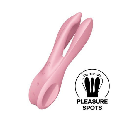 Vibratore Satisfyer threesome 1 rosa