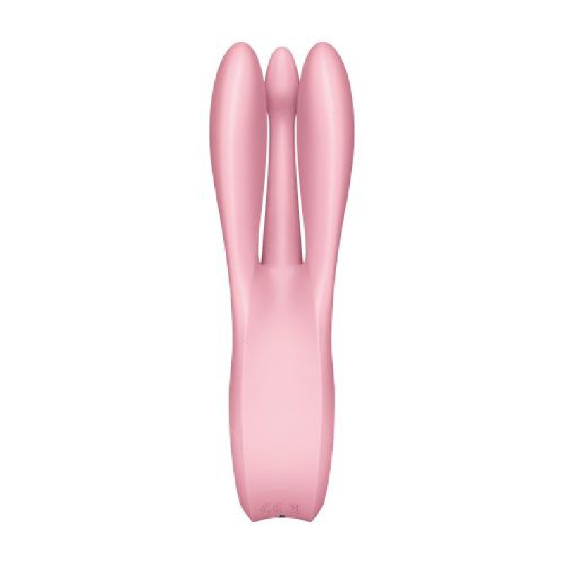 Vibratore Satisfyer threesome 1 rosa