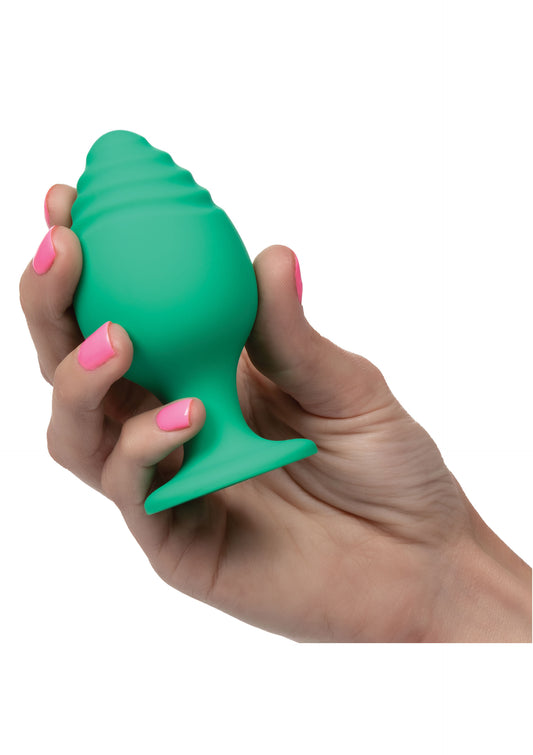 Plug anale verde 2 pz Cheeky Buttplug