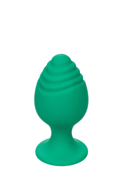 Plug anale verde 2 pz Cheeky Buttplug