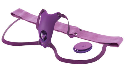 Stimolatore clitoride con telecomando Ultimate Butterfly Strap-on