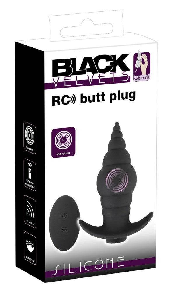 Plug anale vibrante con telecomando RC Butt Plug