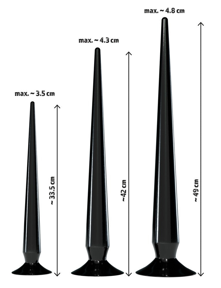 Kit Dilatatore anale Super Long Flexible Butt Plug Set