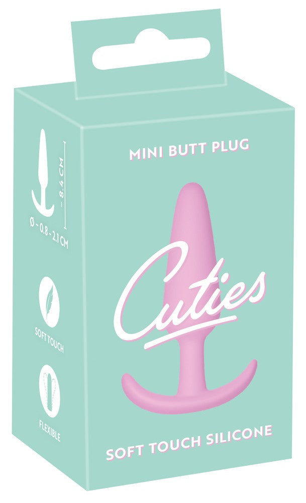 Plug anale Mini Butt Plug cuties rosa