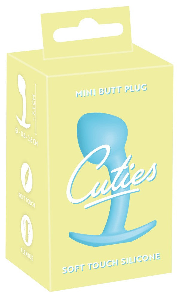 Plug anale Mini Butt Plug cuties turchese