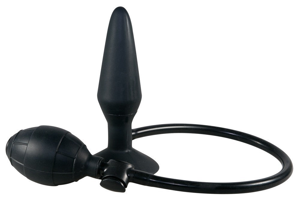 Plug anale gonfiabile True Black