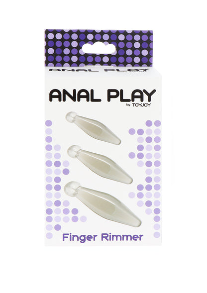 Set Mini anal plug finger anali finger rimmer dildo