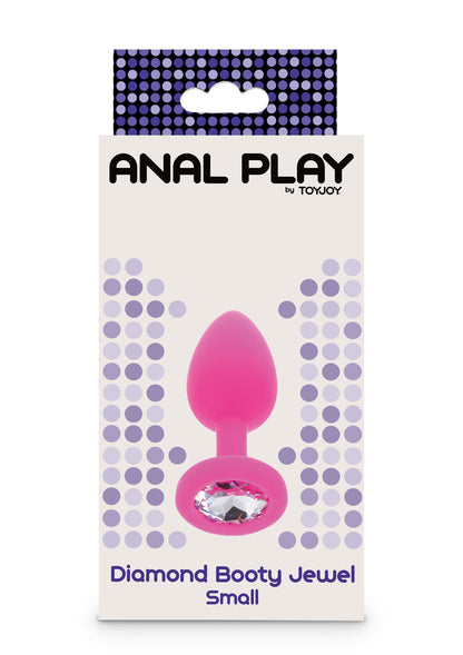 Plug anale Diamond Booty Jewel Small pink