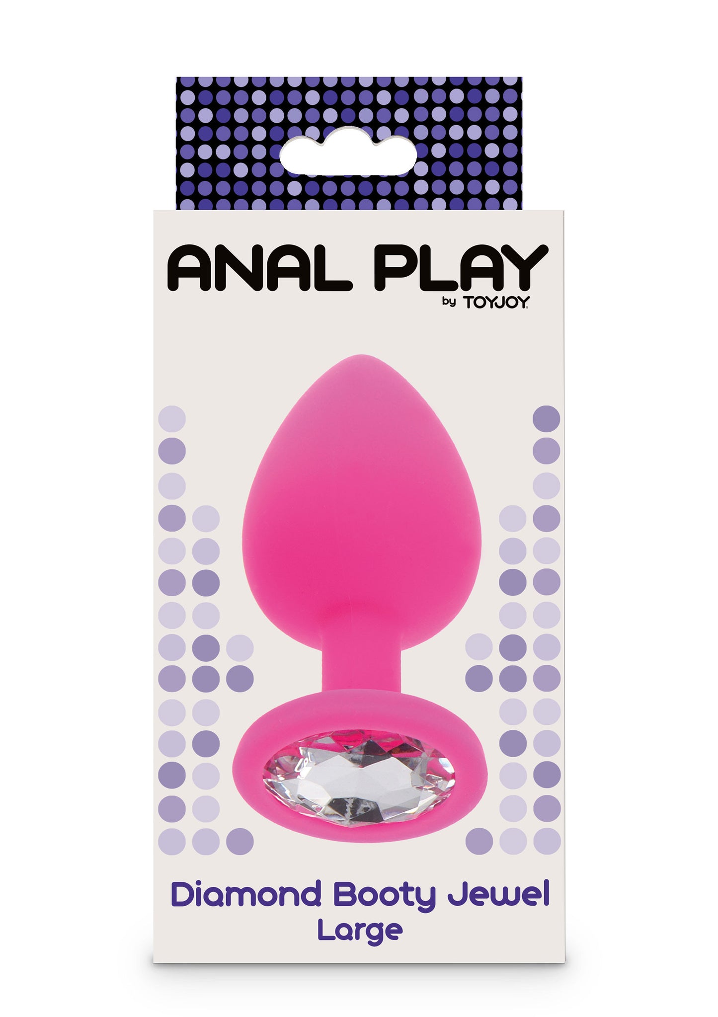 Plug anale Diamond Booty Jewel Large pink