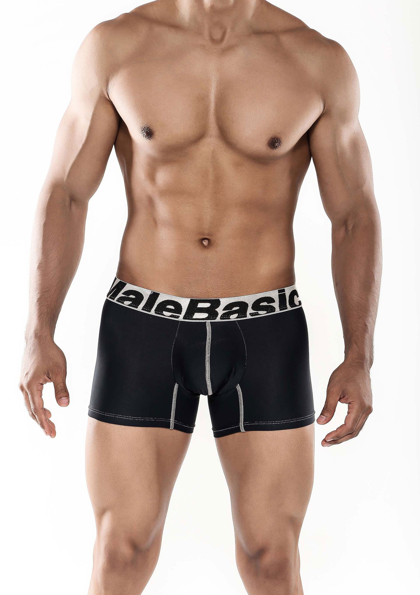 Boxer uomo nero MaleBasics Microfiber