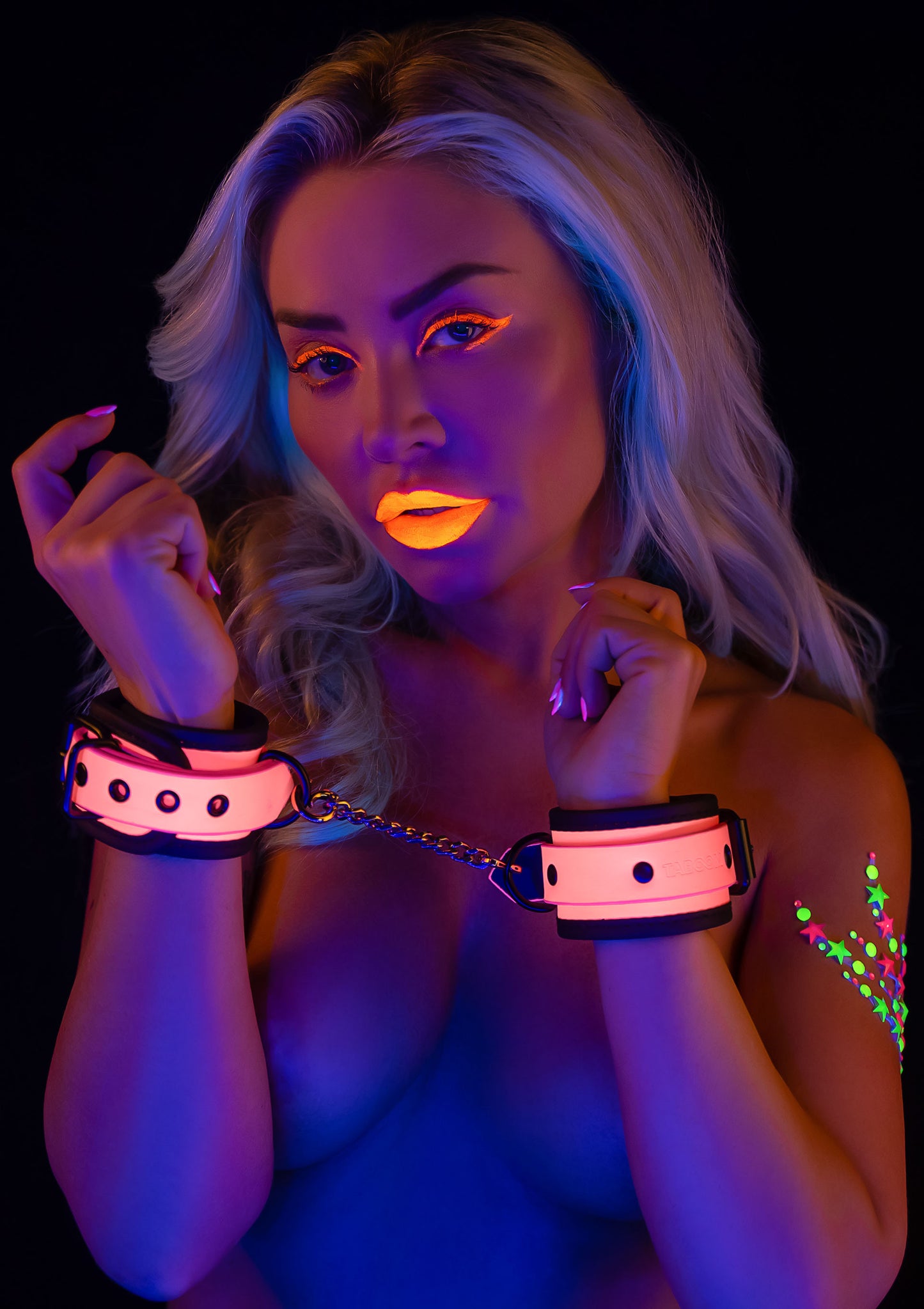 Manette Glow in the dark Wrist Cuffs