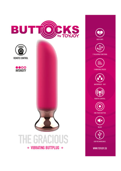 Mini vibratore anale The Gracious Buttplug