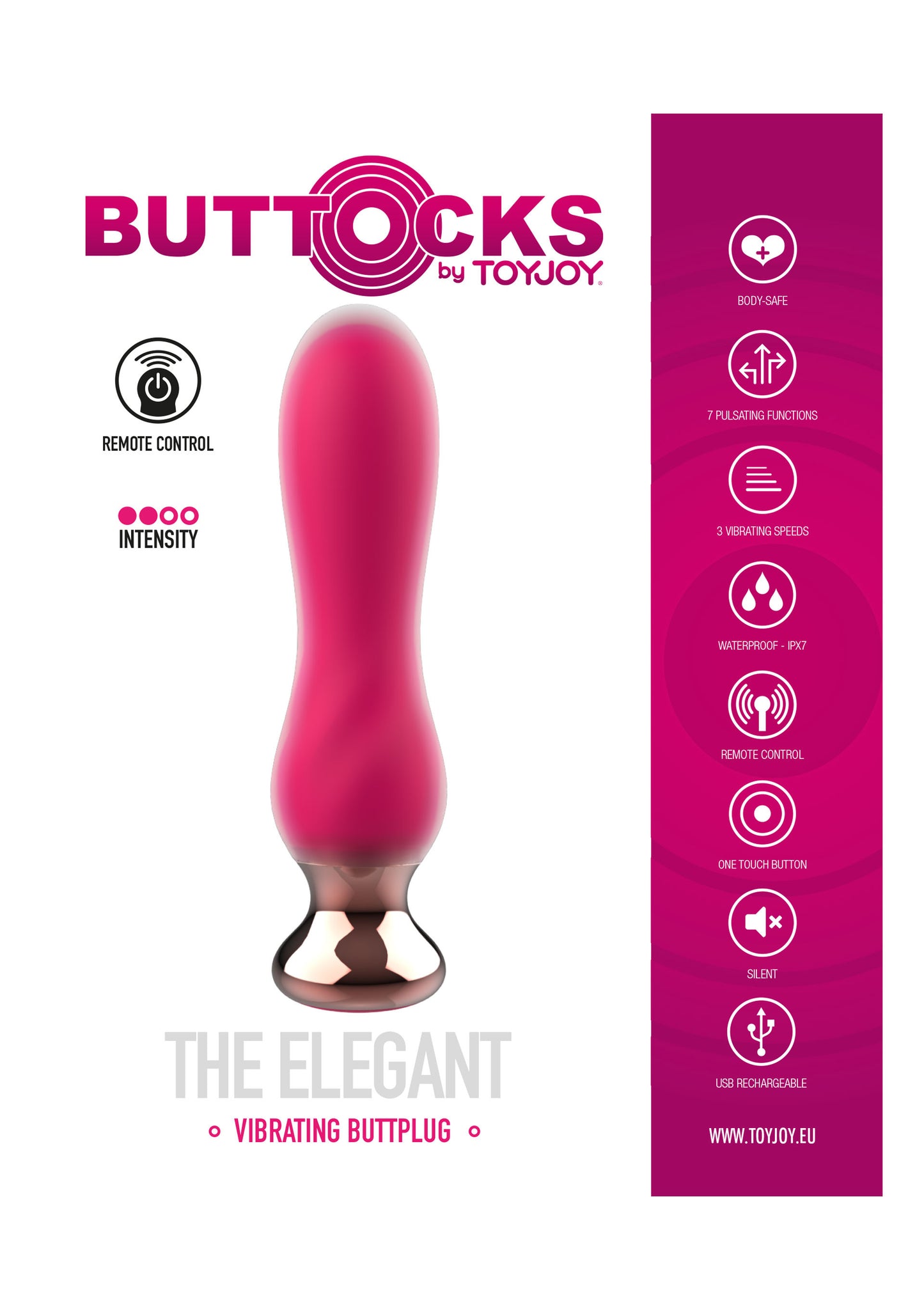 Mini vibratore anale The Elegant Buttplug