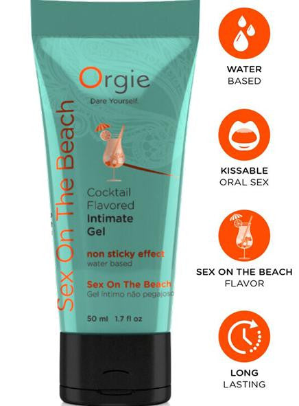 Lubrificante baciabileORGIE LUBE TUBE COCKTAIL SEX ON THE BEACH 50 ML