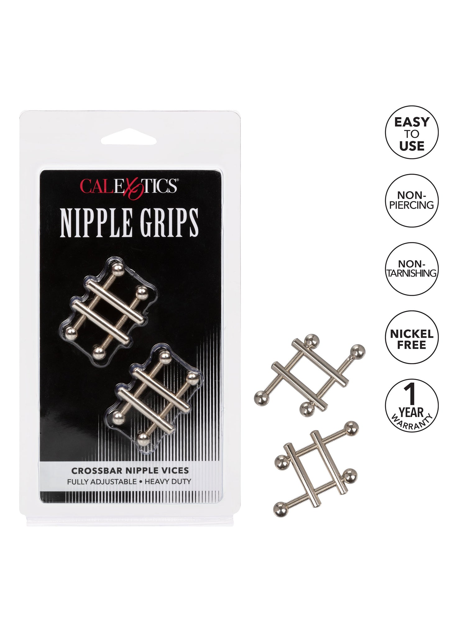 Morsetti bondage Crossbar Nipple Vices