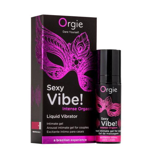 Gel lubrificante stimolante sexy vibe intense orgasm orgie