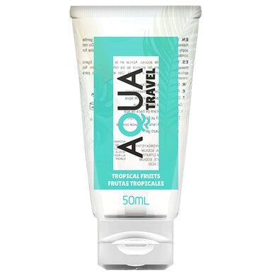 Lubrificante intimo AQUA TRAVEL FLAVOUR FRUTTA TROPICALE 50 ML